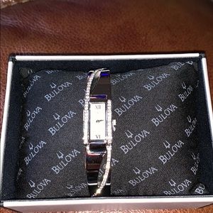 Bulova Crystal Bracelet Watch